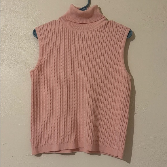 Ralph Lauren Pink Cable Knit Sweater - Picture 2 of 4